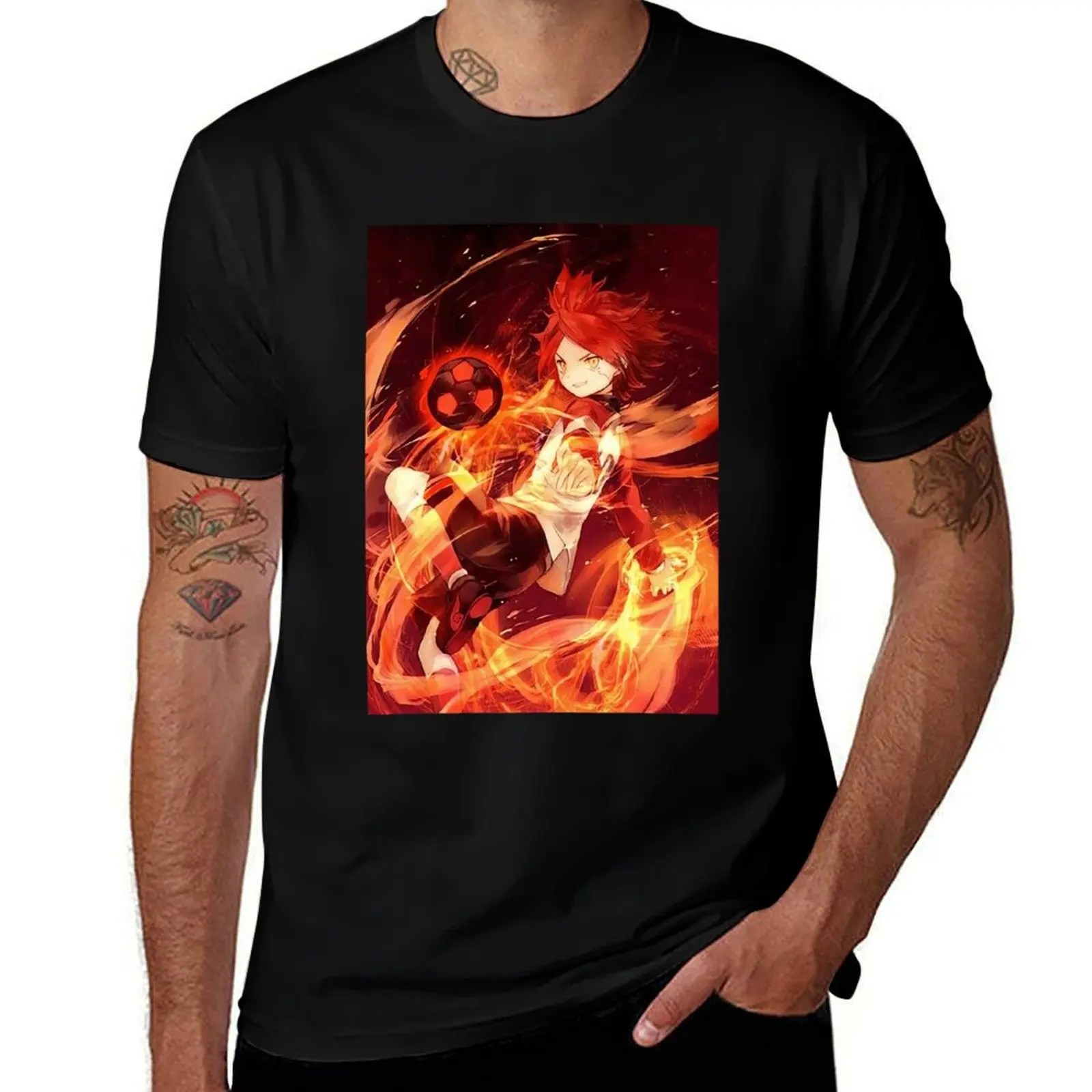 Torch BiconsBurn(Inazuma Eleven) \t T-Shirt anime t shirts oversize T-Shirt