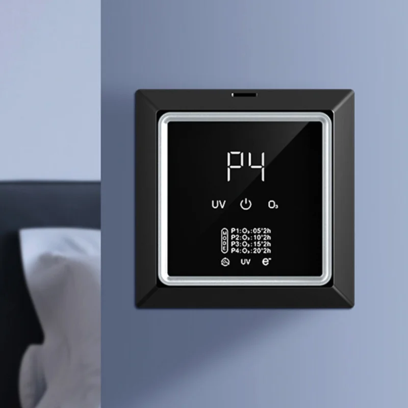 

Домашний очиститель воздуха с отрицательными ионами, тихий очиститель воздуха для спальни, офиса, кухни, устранитель пыли, шерсти животных и дыма