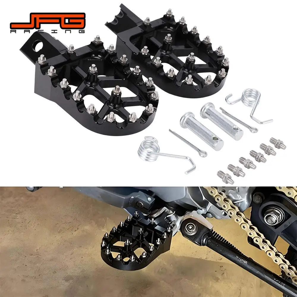 

Motorcycles Footpegs Universal CNC Footpeg Footrest Foot Pegs Rests For CRF XR 50 70 110 M2R SDG DHZ SSR KAYO Dirt Pit Bike