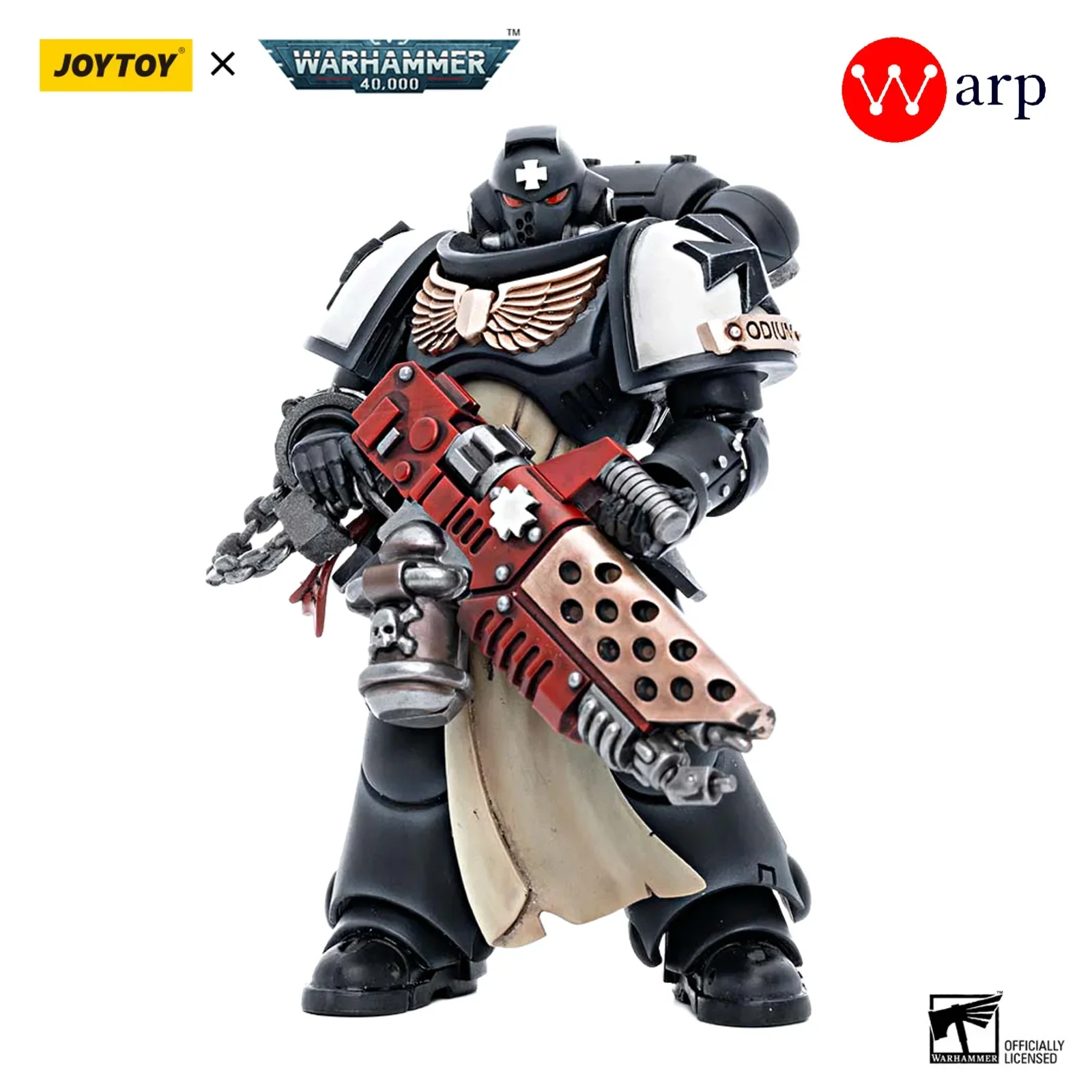 

[В наличии] экшн-фигурка JOYTOY Warhammer 40k 1/18 черные темперы интерсестеров примарис инициат рамерон аниме военная модель