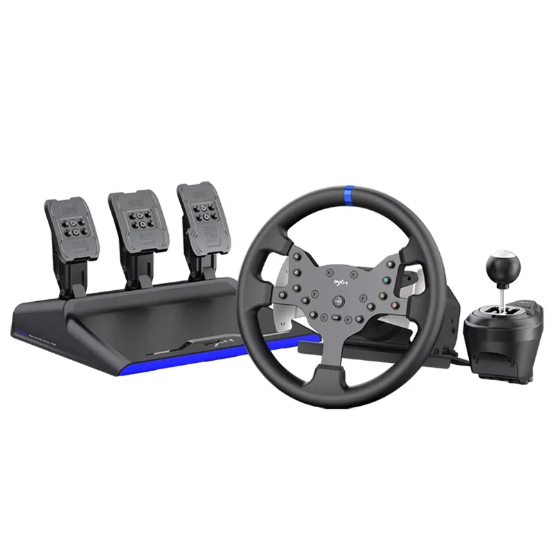 PXN V99 Geared Force Feedback Sim Racing Wheel for PC/Xbox One/Series/PS4/PS5 Gaming Accessories