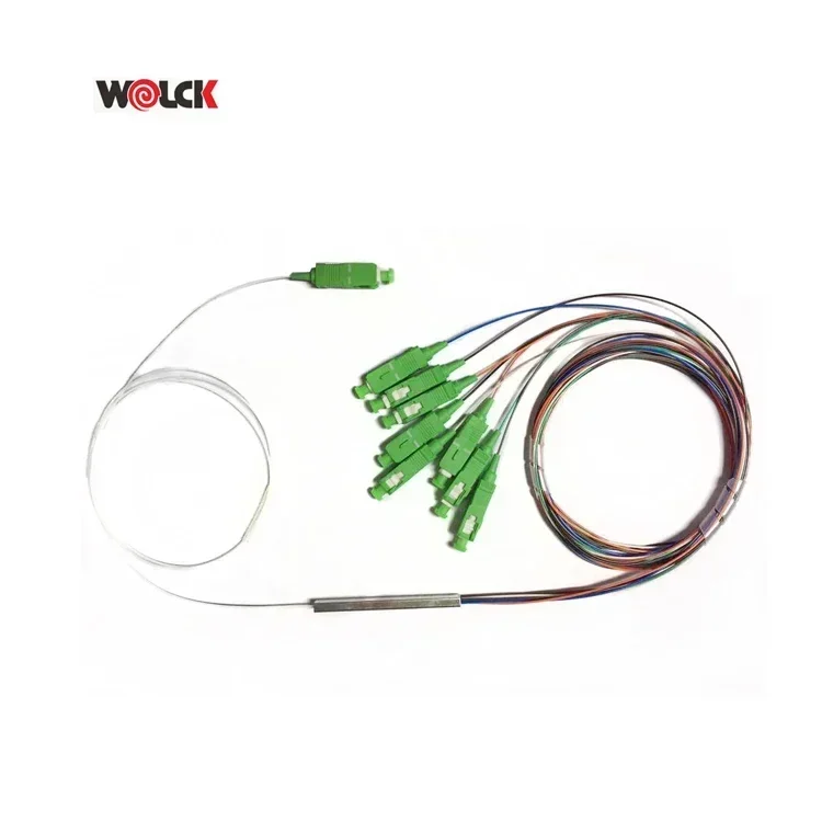 

Ftth Fiber 2 Ways Sc Apc Connectors Optical Splitter