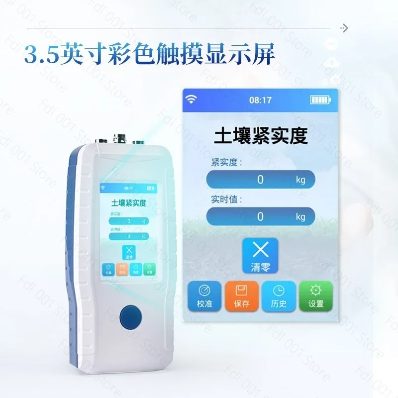 Soil Compactness Tester Agriculture Forestry Orchard Soil Solidity Test Hardness Tester Soil Quality Detector