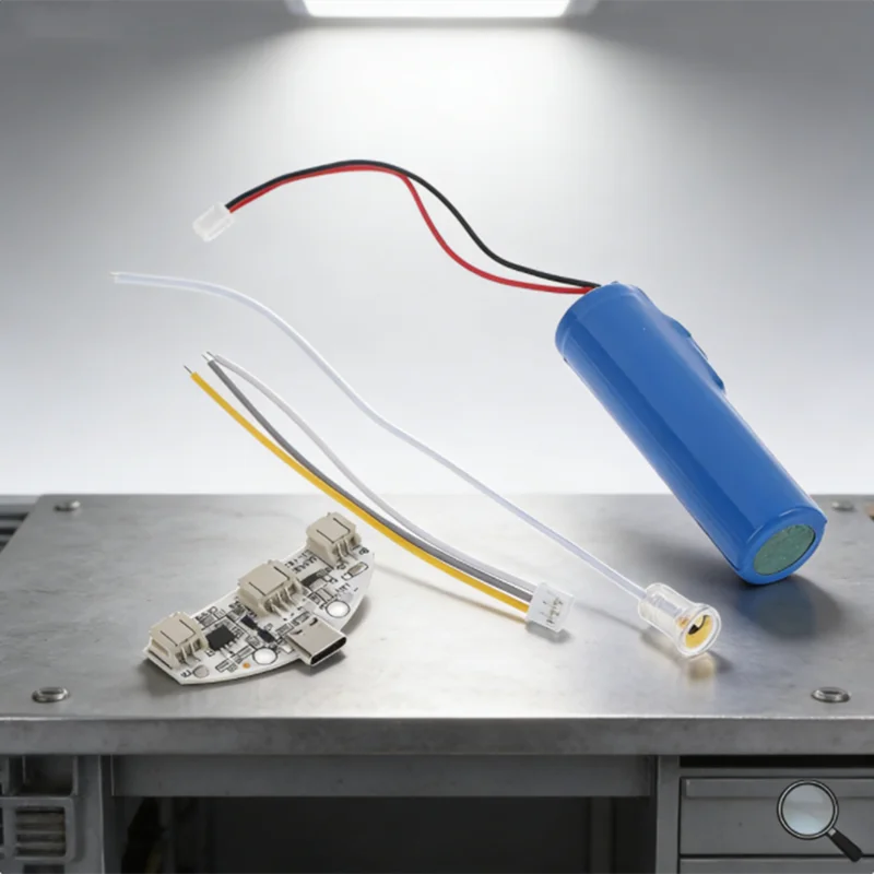 HUAHUAType-C Chargeable LED Panel Light Controller with Touch ON/OFF, Available in 1, 3, & 15 Pieces, DC3.7VHUAHUA