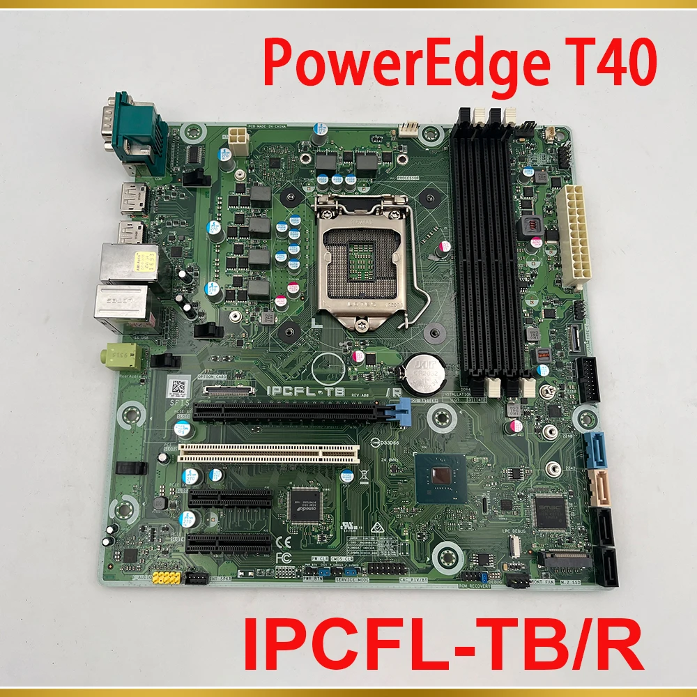 GTK4K 0GTK4K LGA1151 DDR4 Support 8th Generation CPU For DELL PowerEdge T40 Motherboard IPCFL-TB/R