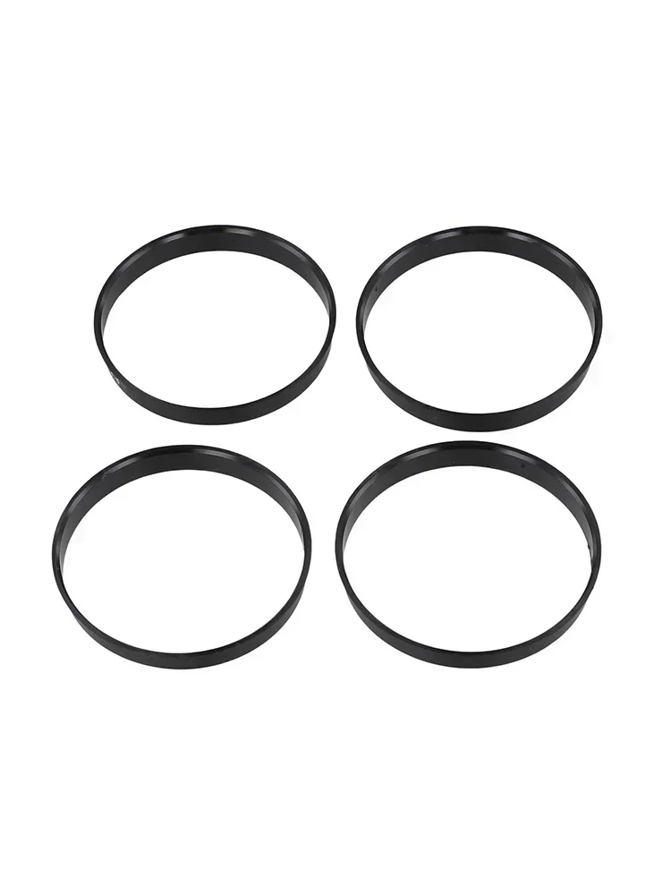 4 Pcs Car Hub Centering Rings 74.1 X 72.6 Mm ForBMW Car Hub Centric Rings Wheel Bores Center Spacer Hub Rings Blacks