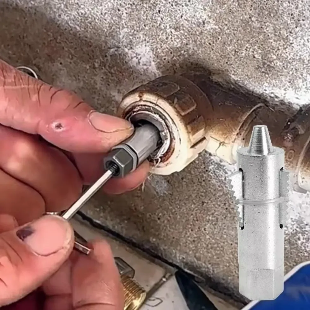 Universal 4/6 Points Broken Screw/Wire Extractor Adjustable Faucet Repair Broken Bolt Remover Water Pipe Repair Tool