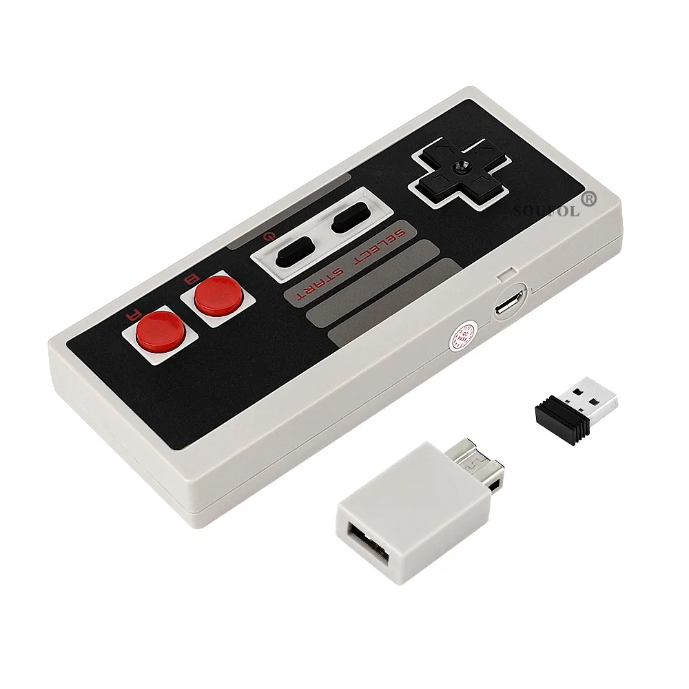 2,4 GHz draadloze USB-controller Gamepad Classic voor draadloze ontvanger mini NES-gamecontroller Gamepad-joystick