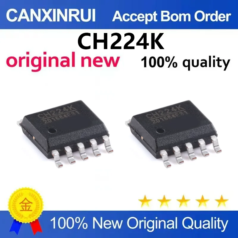 （5pcs-100pcs）Original genuine patch CH224K ESSOP-10 USB PD power protocol chip fast charging I
