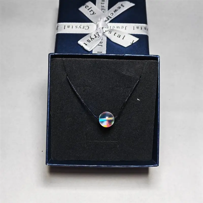 Color Prism Ball DIY Accessories Sun Catcher Rainbow Crystal Glass Moonlight Gemstone Replacement Magic Gem Pendant - view 2