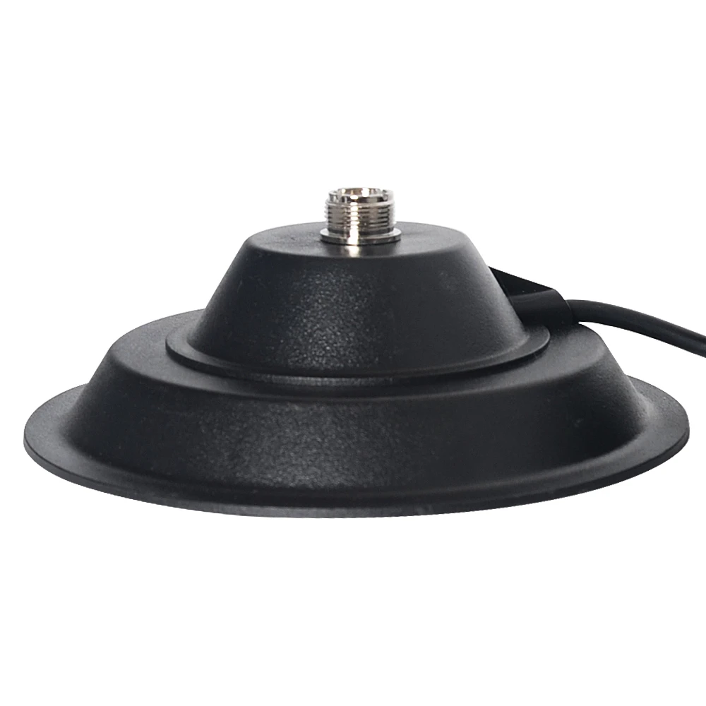 Big Magnetic Mount Base 12CM for Baofeng TYT QYT KT-7900D with 5M Extension Coaxial Cable for Baojie BJ-218 Mobile Radio Antenna