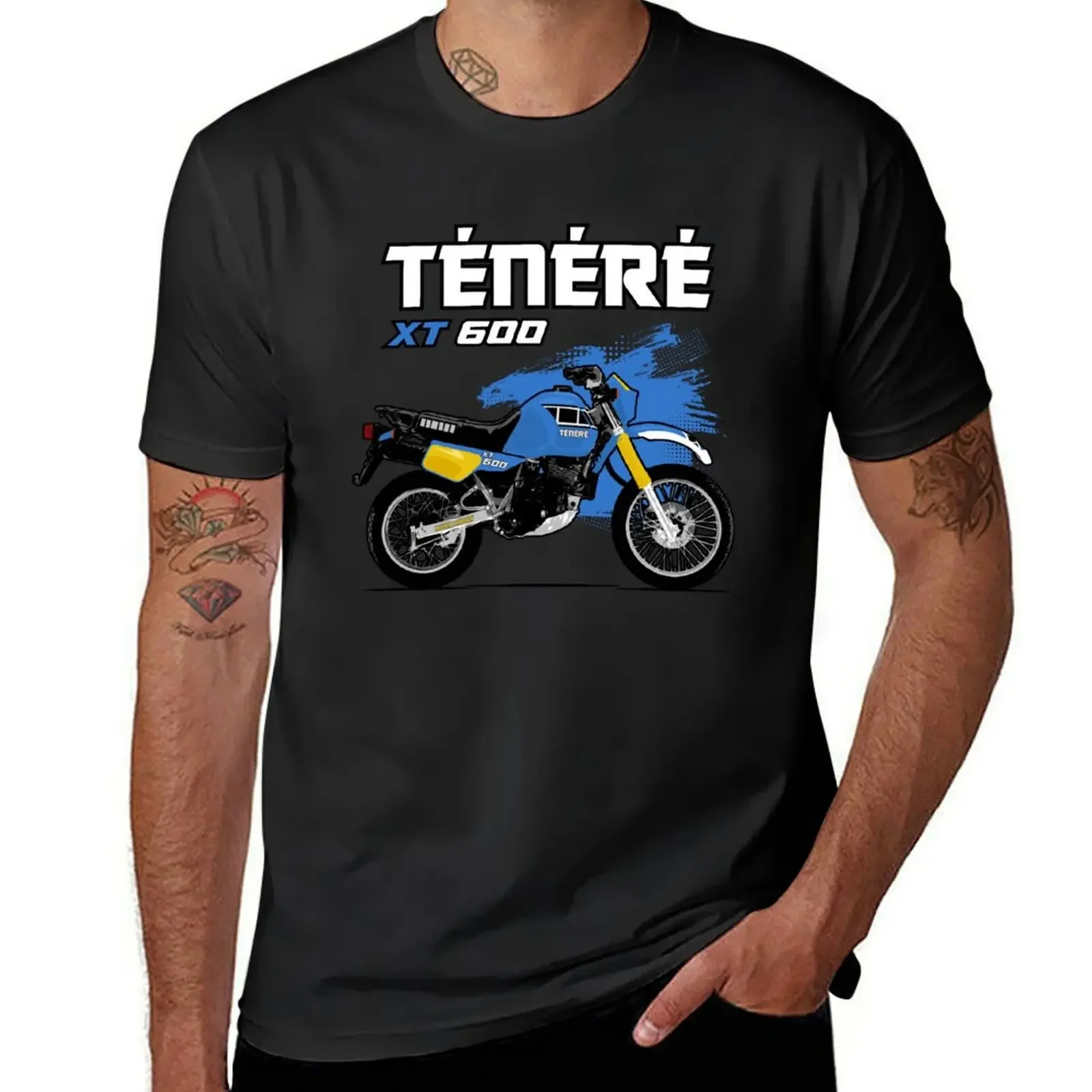 Tenere XT600 T-Shirt oversized custom shirt oversizeds plain black t shirts men