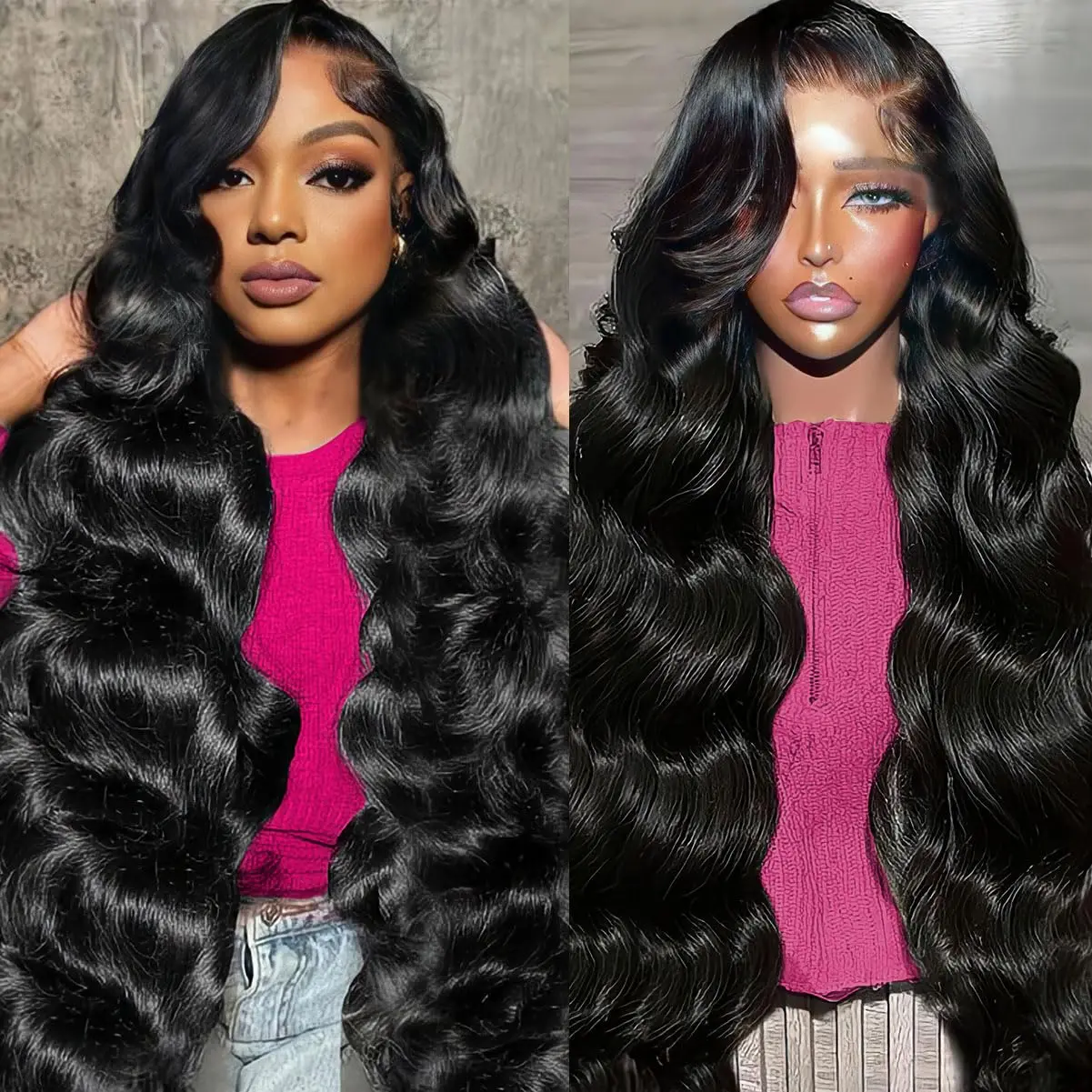 

300% Density 13x6 Hd Lace Frontal Human Hair Wig Body Wave Pre Plucked 13x4 Lace Frontal Wig Brazilian Human Hair Wigs For Women