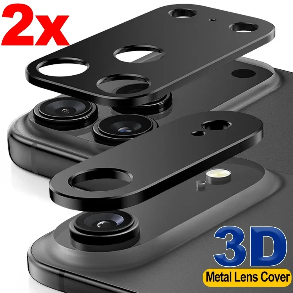 Kameraobjektivabdeckung aus Metall und Aluminiumlegierung für iPhone 17 17Pro Air 17 Pro Max. Härte, kratzfest, stoßfest, Kameraaufkleber