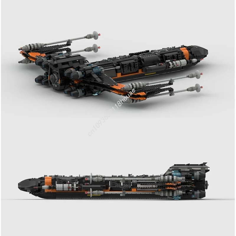 2955 قطعة MOC كورفيت كتلة قواطع ستار نموذج اللبنات لعبة الهندسة المعمارية التعليم الإبداعي هدية الكريسماس الطوب الاطفال #4