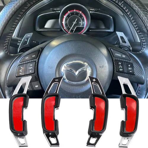 Paleta de cambio de volante de coche para Mazda 2 3 6 CX-3 CX-4 2013 CX-5 2016 2017 2018 MX-5 Atenza Axela 2014-2018 DSG