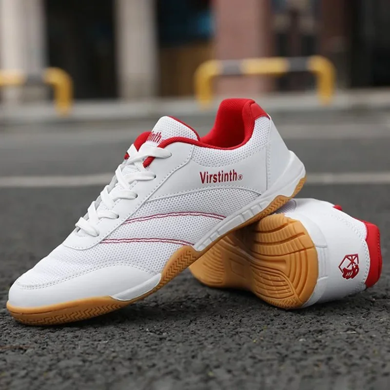 

VIRSTINTH Pro Light Weight Badminton Shoes For Adult Kid Table Tennis Footwears Breathable Footwears For Volleyball