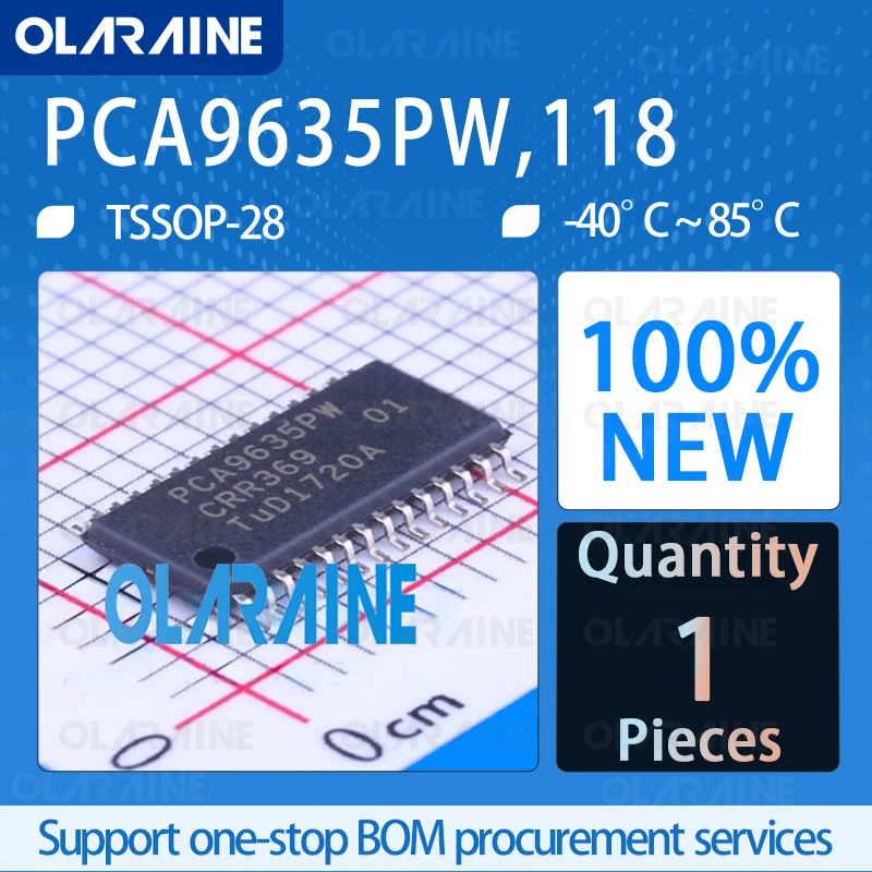 

PCA9635PW,118 TSSOP-28 100%New Driver LED Lighting Driver IC chip circuit controller switch processor sensor olaraine