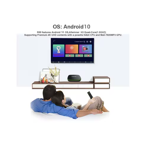 Best Smart TV box Android IPTV Box 1G 8GB 2G 16GB H.265 Media player 2.4G Wifi S905 Play M3u 4K Ultra HD PC