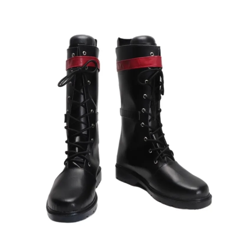 

Game Love and Deepspace Heroines Cosplay Shoes Abysm Sovereign Hunter Cosplay Prop Halloween Carnival Boot PU Shoes Custom Made