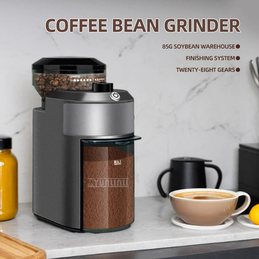 Household Coffee Bean Grinder Portable Electric Cafetera Automática Con Moledor De Cafe view 3