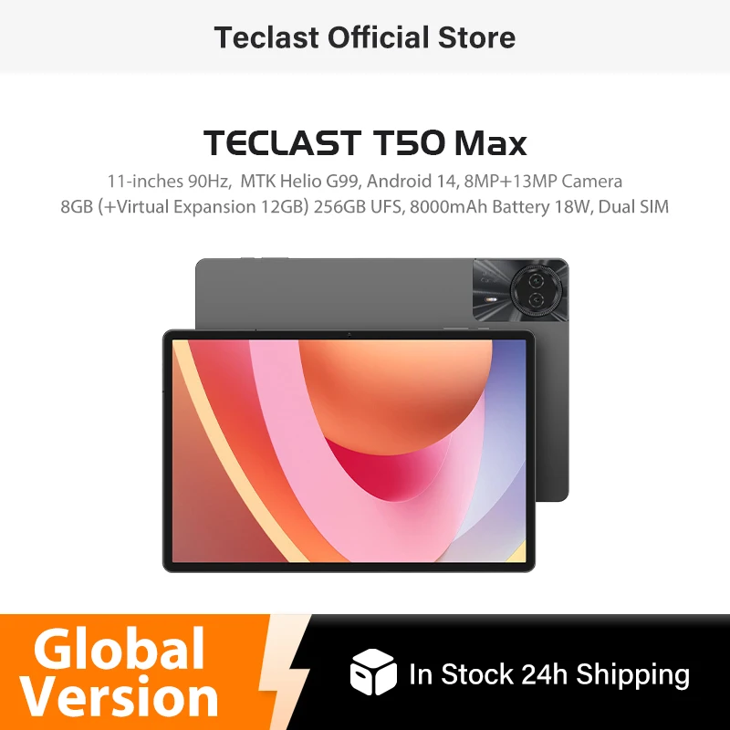 【Мировая премьера】Планшет Teclast T50 Max