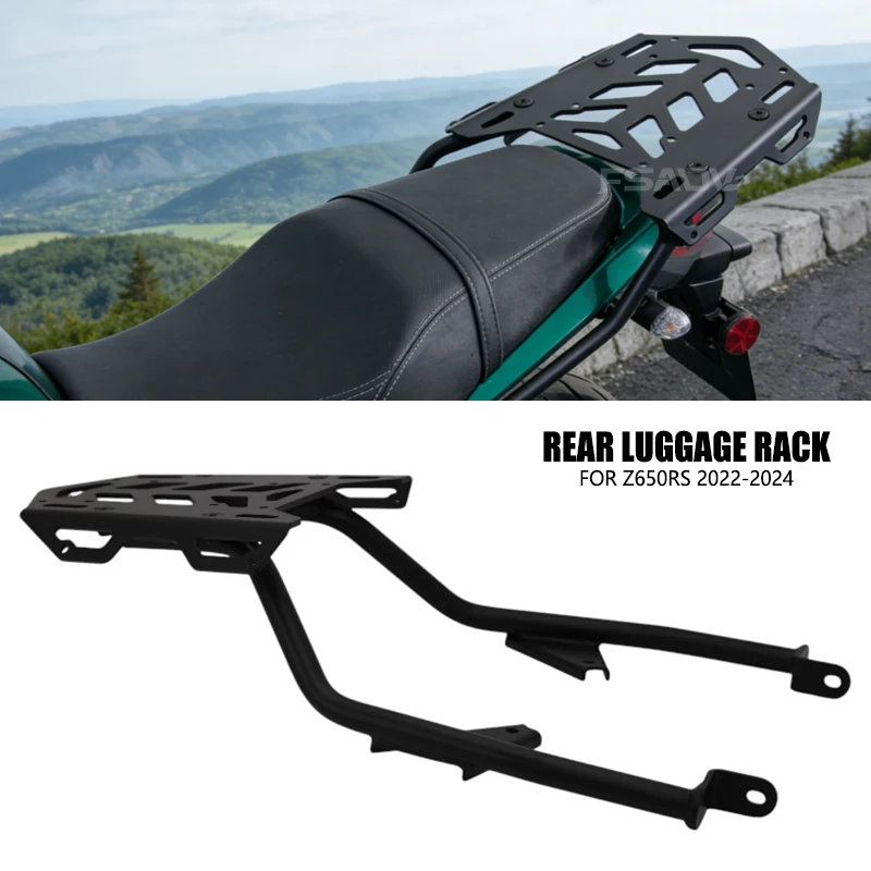 

Багажник для мотоцикла Kawasaki Z650RS, задний, для крепления на верхний кофр, 2022-2024 гг.