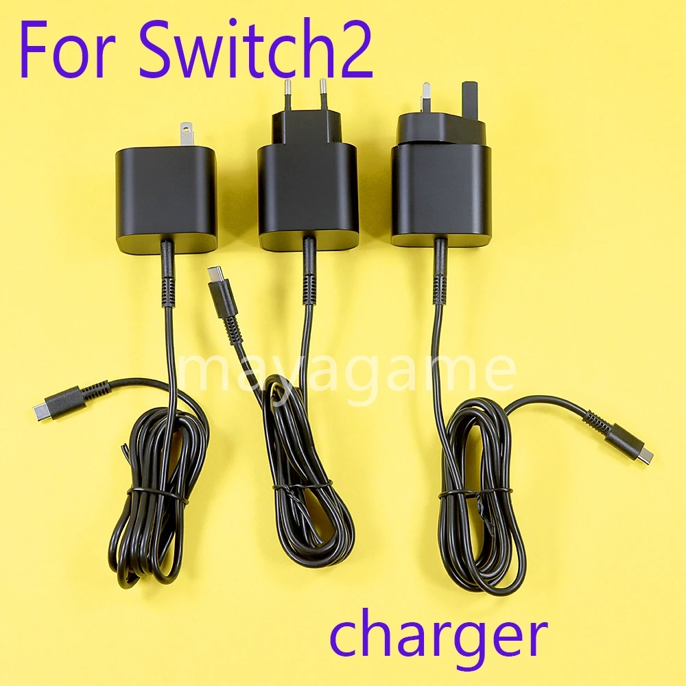 1pc EU/US/UK Stecker AC Adapter Schnelle Ladegerät Für NS Schalter 2 Spielkonsole 60W lade Typ-C USB Netzteil Wand Ladegerät