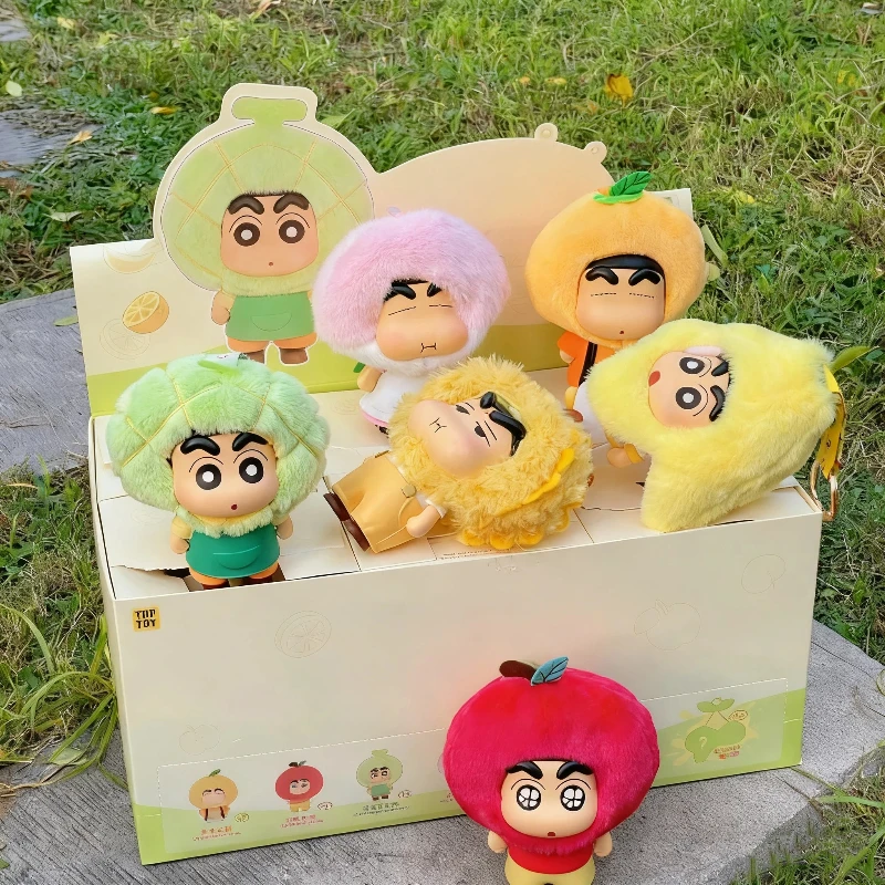 

Карандаш Шин-Чан, фруктовый коттедж, серия, плюшевая подвеска, слепая коробка, милая мягкая кукла, сумка, подвесной деко, модная игрушка, подарок для девочки