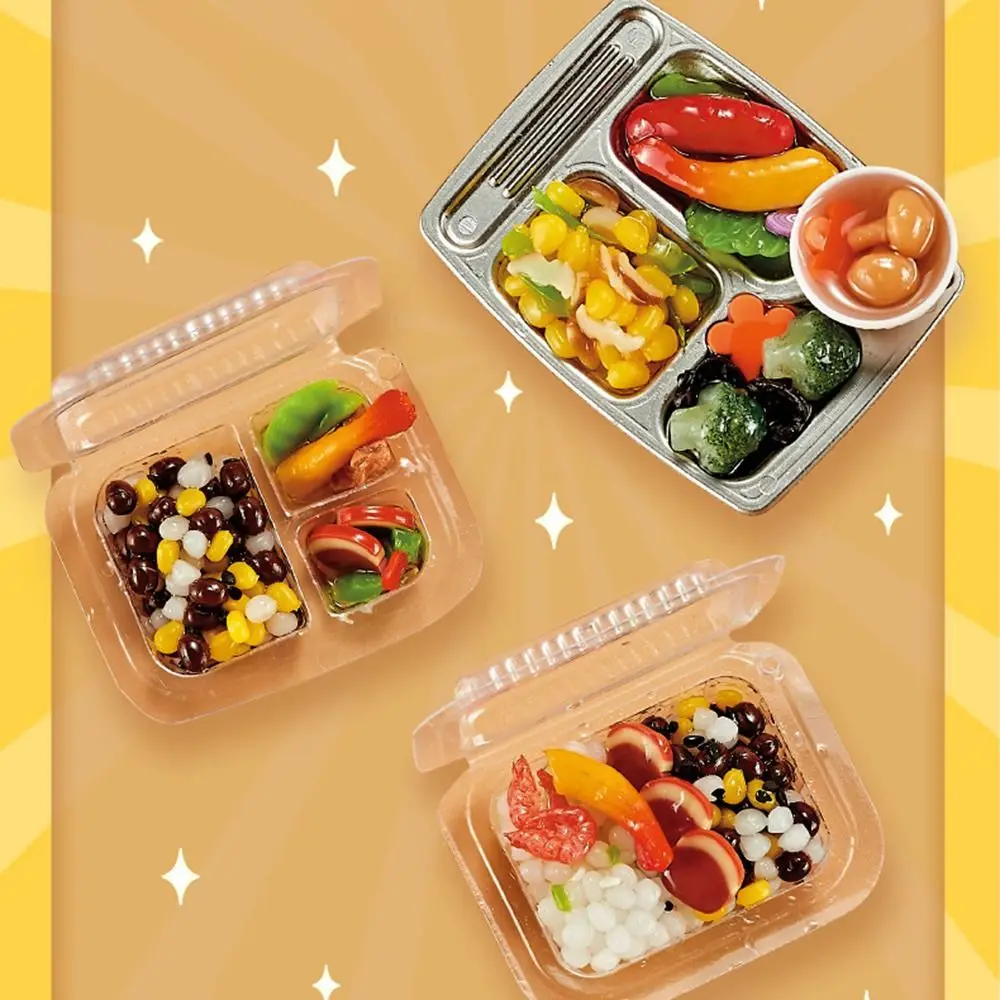 3D Pretend Play Küche Spielzeug DIY Rolle Spielen Mini Fast Food Modell Spielzeug Kreative Realistische Pädagogisches Spielen Haus Spielzeug