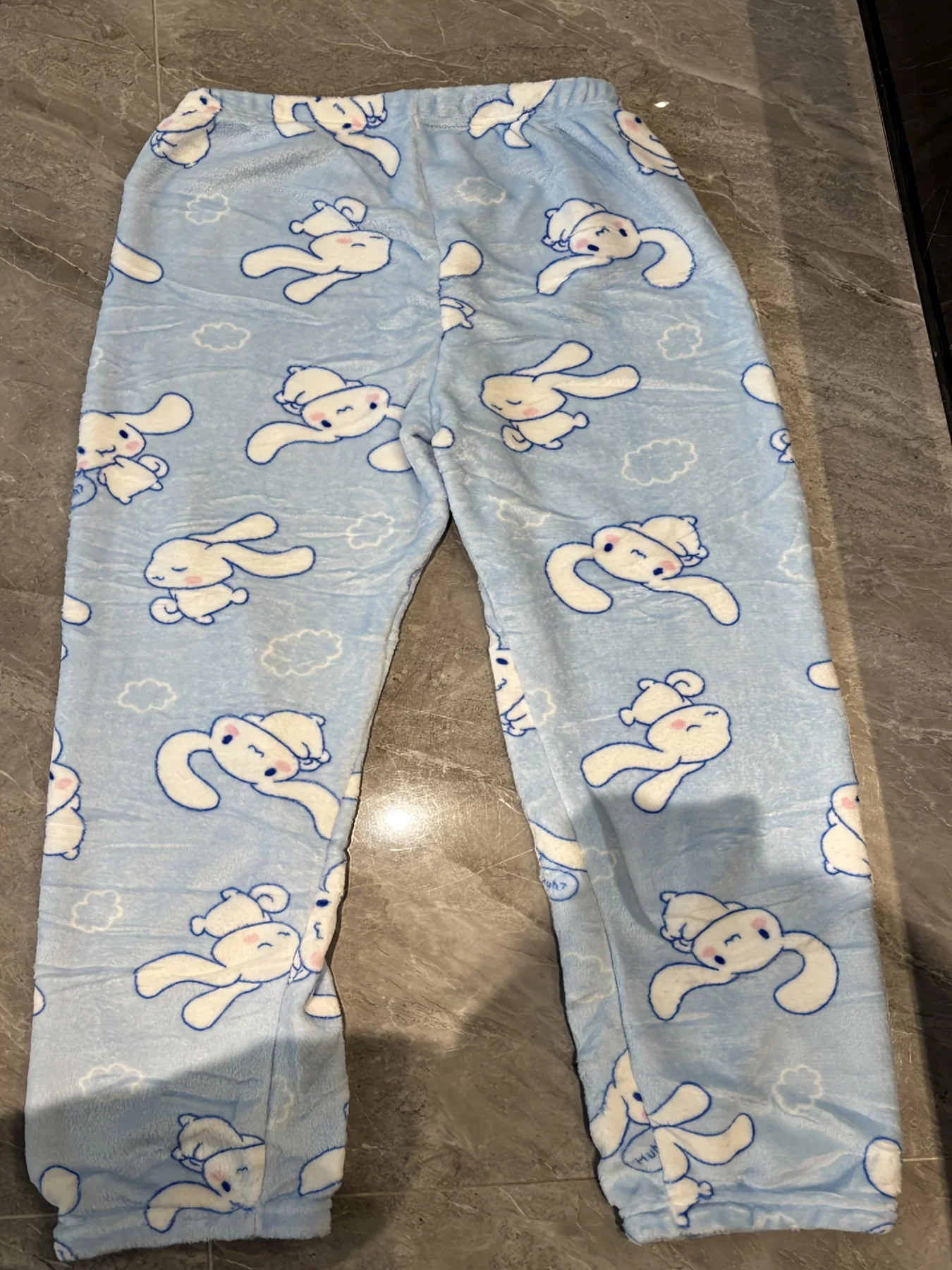 2026/27 Autumn/Winter Y2k New Women's Pants, Flannel Wide Leg Pants, Cat 3D Cartoon Printed Home Warmth Loose Casual Sleepers