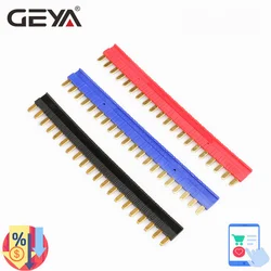 GEYA Slim Relay Connector Busbar Jumper Fast Wiring Plate Black Red Blue 1PCS
