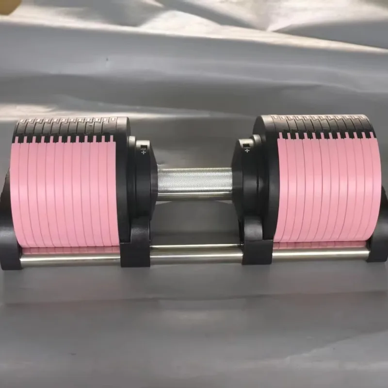 

Набор регулируемых гантелей из чугуна для домашних тренировок, эффективный для поднятия тяжестей, черный, 50 кг, шаг 2 кг