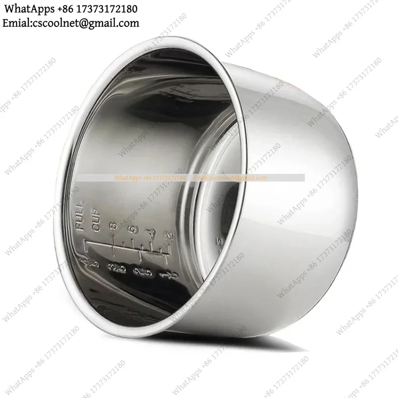 k06 5L Electric Pressure Cooker Liner Inner Pot Stainless Steel Bowl Multicooker Tank for Soup Porridge Cooking Accessories