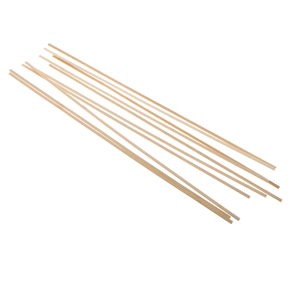 연 제작을위한 10Pcs 대나무 스틱 강력한 지지대 가벼운 DIY 키트 어린이 창의력 가족 재미 공예 키트 어린이를위한