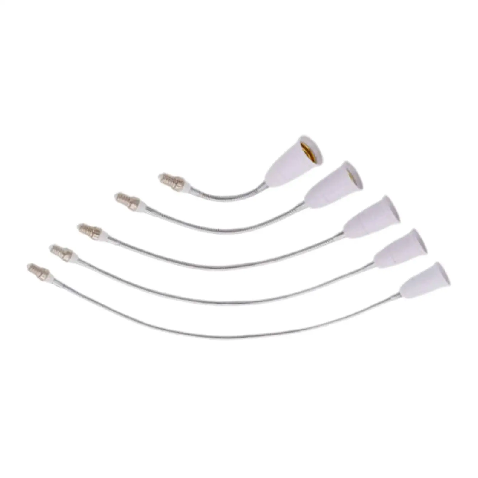 Adjustable Lamp Socket Extender E14 to E27 Lamp Adapter Extension Minimalist Style for Tight Space Lighting