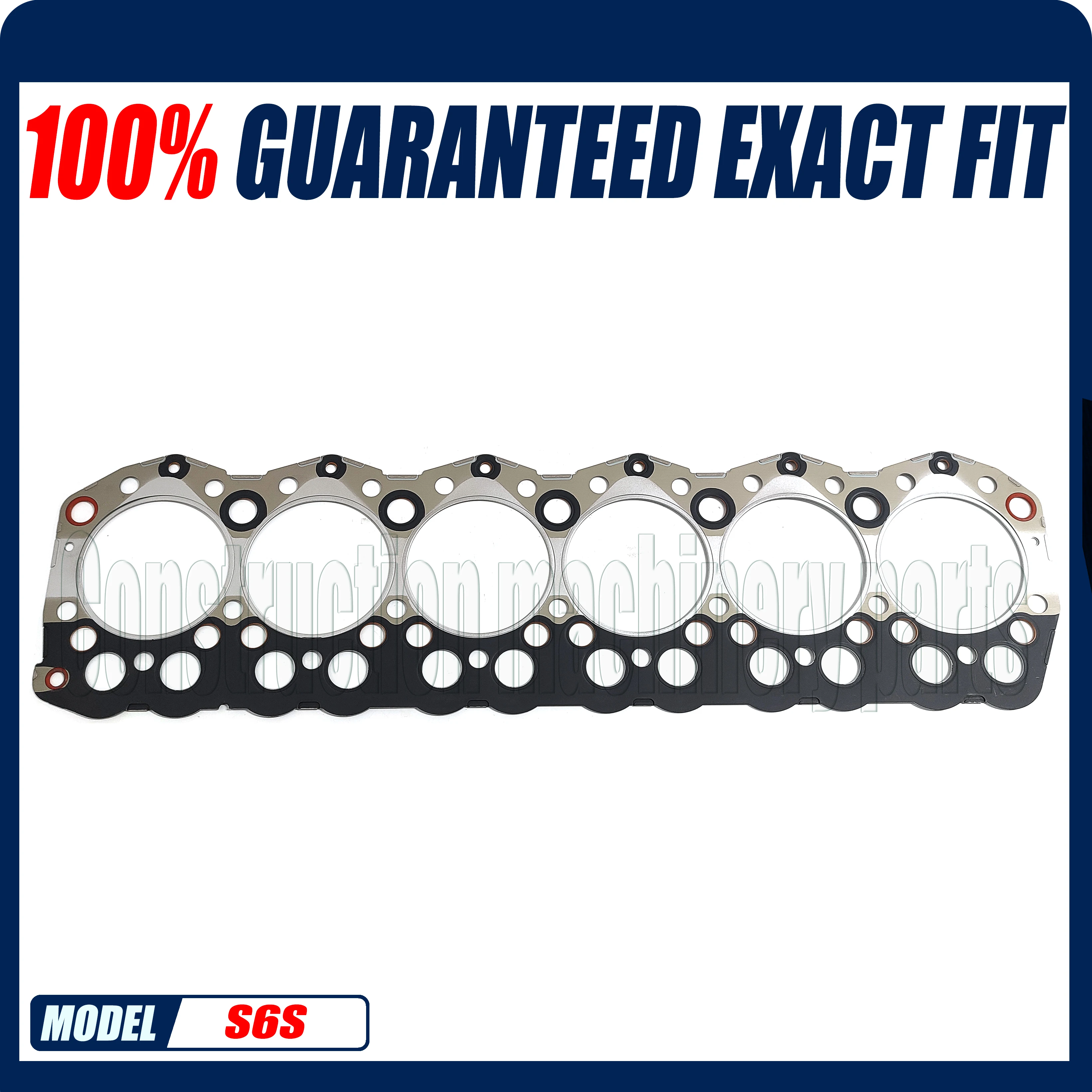 

New Stainless Cylinder Head Gasket for Mitsubishi S6S Engine