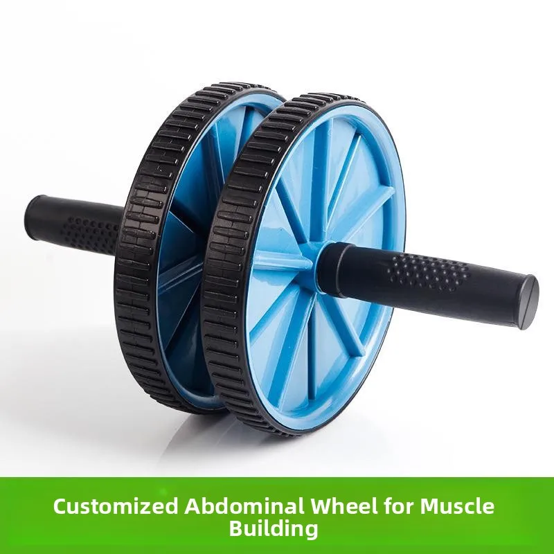 home-use-abdominal-wheel-fitness-equipment-double-wheel-silent-men's-and-women's-models-for-core-strength-training