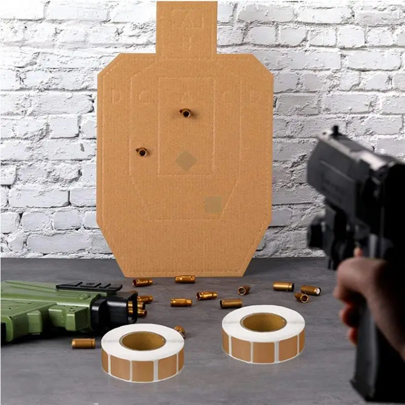 Self Adhesive Target Stickers Target Labels Shootings Target Stickers 3 Rolls/3000pcs Target Labels For Shootings Range Practice