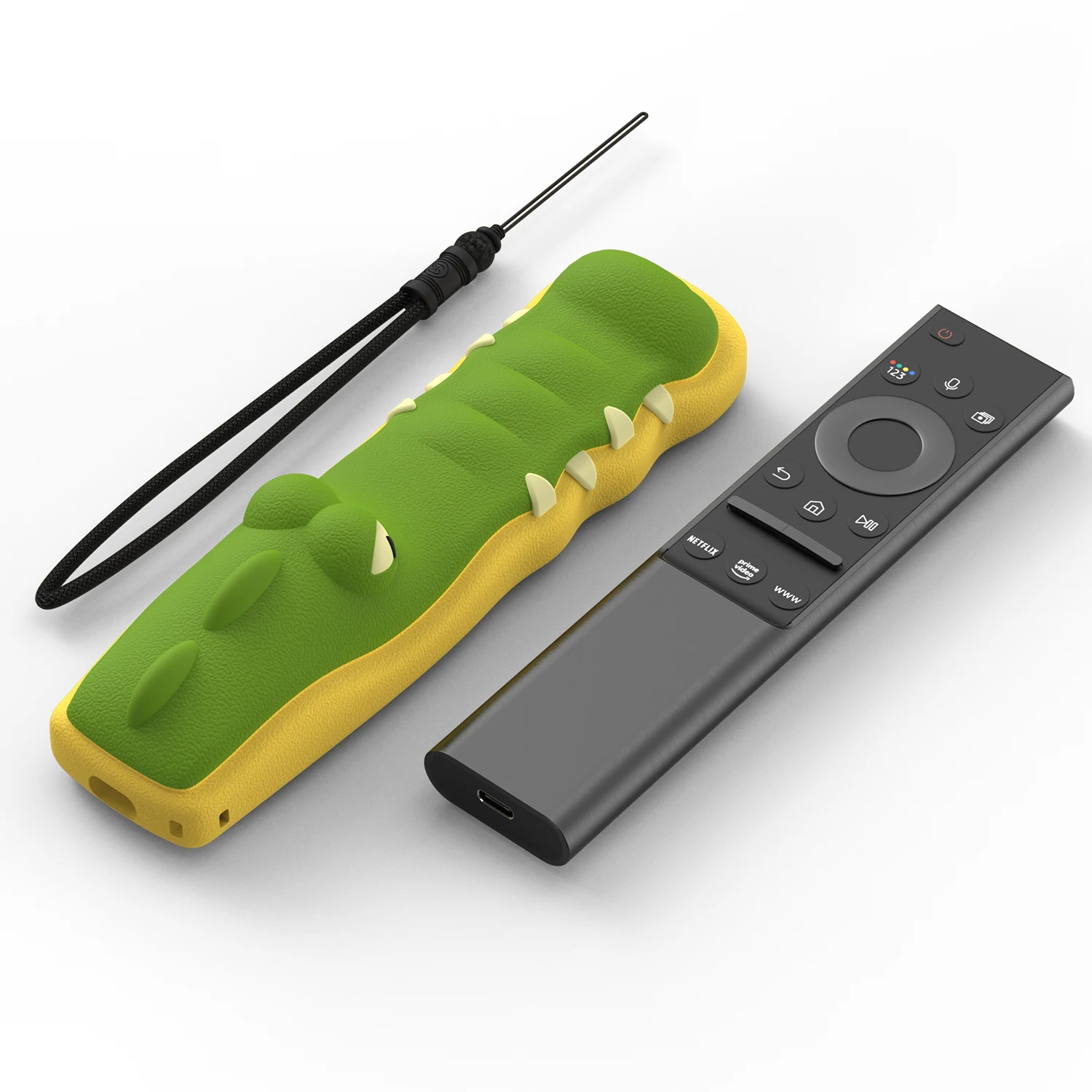 Silikonowe etui do Samsung Smart TV BN59-01357A BN59-01363A BN59-01311B BN59-01300C kreatywnego ksztaลtu krokodyla