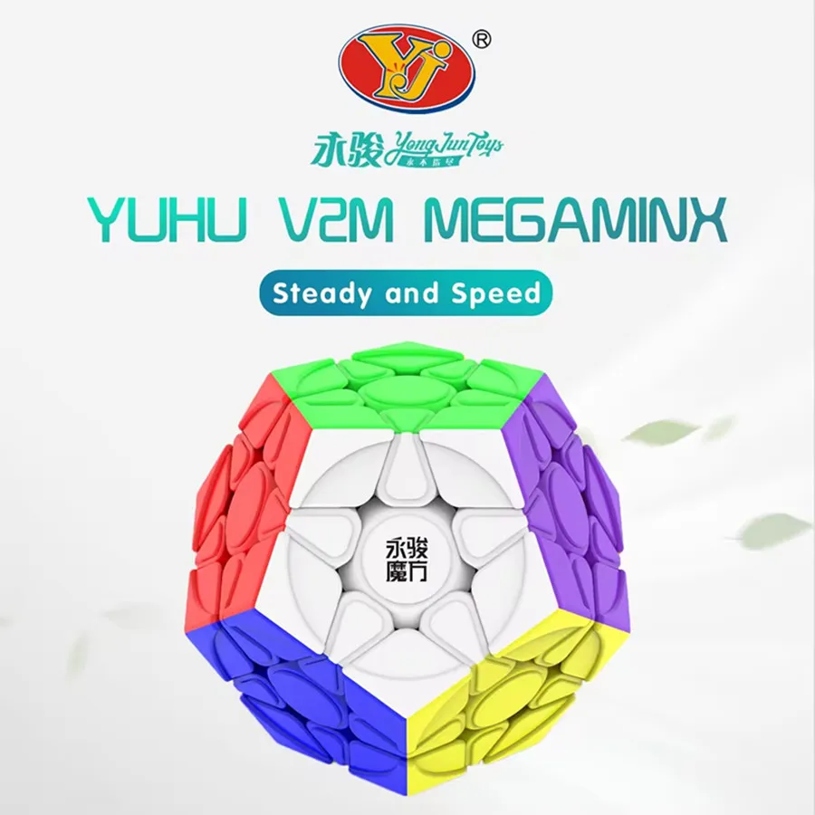 Yongjun YJ Yuhu V2M Megamin Magnetic Puzzle Special Shape Megamin Cube YJ Magic Cubes High Quality Toys For Competition