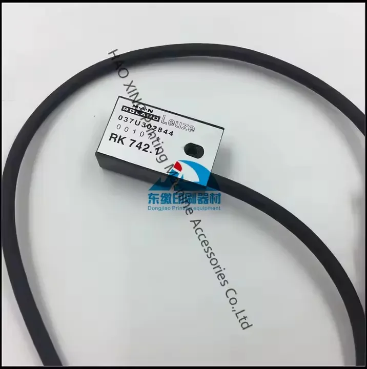Piezas de máquina de impresión Offset con Sensor 037U302844 RK742.1 para maquinaria de impresión Roland 200 Cable Sensor de fotocélula RK742.1