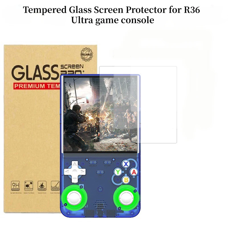 9H HD Protector Film for R36 Ultra Player Games Tempered Glass Films for R36 Ultra Screen Protective Accessory