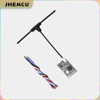 JHEMCU New ExpressLRS RX24T 2.4G ELRS Radio Nano Long Range Receiver FPV Racing Freestyle Long Range Drones DIY Parts LR4 LR5