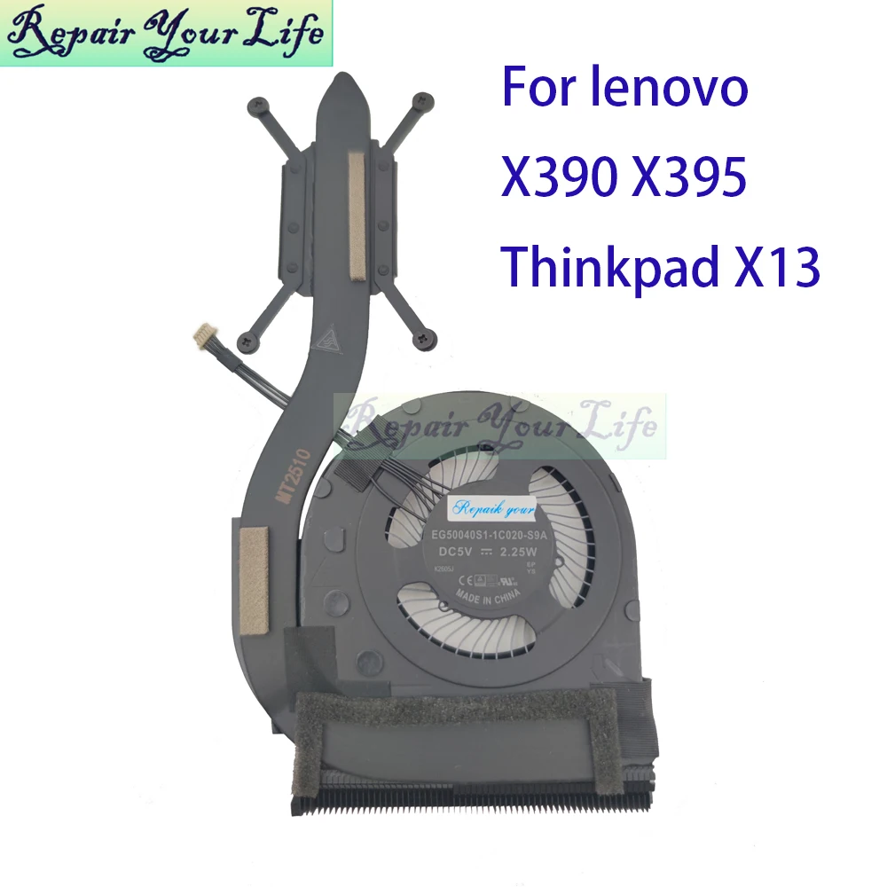 

Вентилятор охлаждения процессора, радиатор для Lenovo ThinkPad X13 Gen 1, X390 X395 EG50040S1-1C020-S9A, кулер для ноутбука, радиатор 01AW746, 5H40W36667