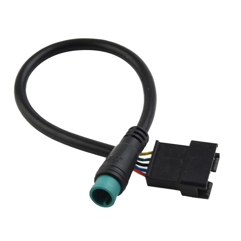 Electric Bicycle Extension Cable Adapter Cable ABS For KT Display Waterproof To SM Electric Bike Accessories