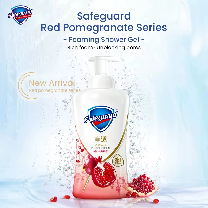 Safeguard Detox Shower Gel Instant Foaming Body Wash