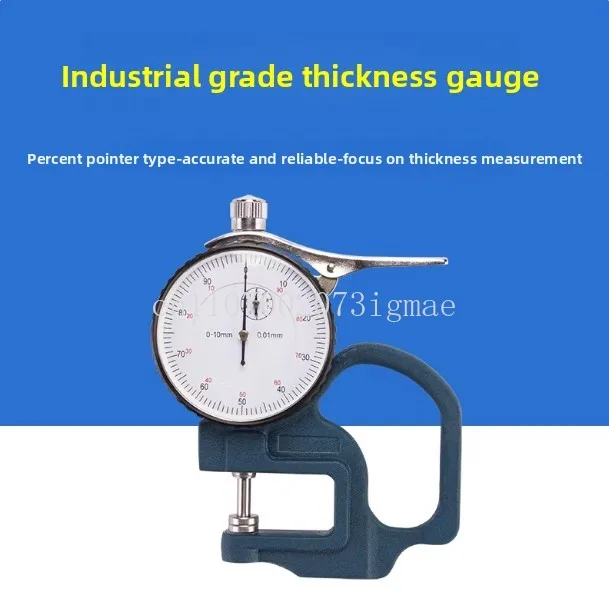 Pointer Digital Percentage Thickness Gauge Thousand Thickness Gauge Thickness Gauge 0-10mm Paper Fabric Tape Film Leather