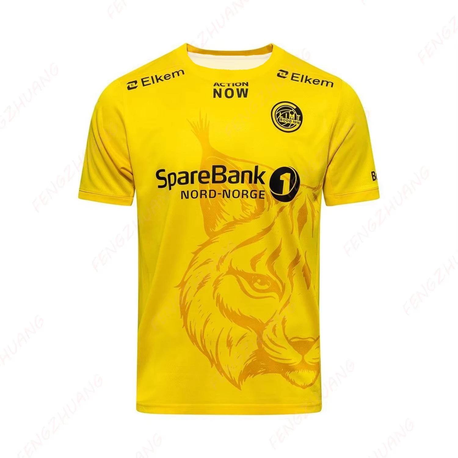 

Summer BodoGlimt 2024 Home Kit Shirts Round Neck Short Sleeve Casual Sports Oversized Men Women Clothes 3D Printed Fast Dry Tops