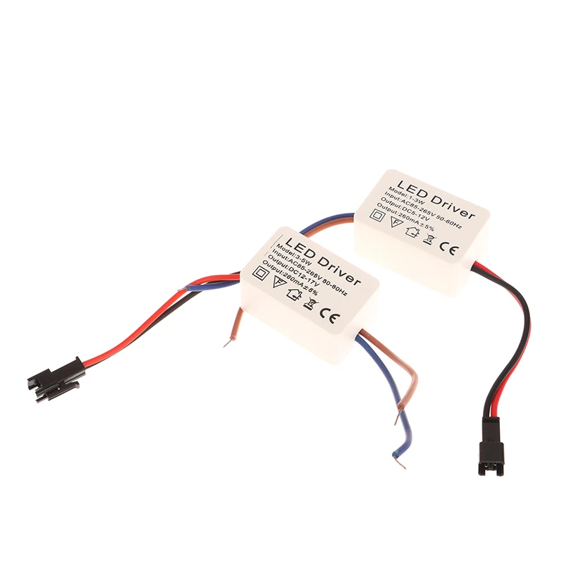 1PC 1-3W 3-5W 4-7W 8-12W12-18W 18-24W LED Driver Light Transformer Constant Current Power Adapter Lamp Strip LED Driver Power